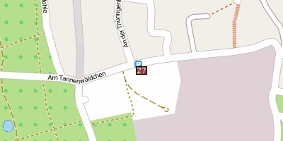 Stadtplan Bismarckturm 