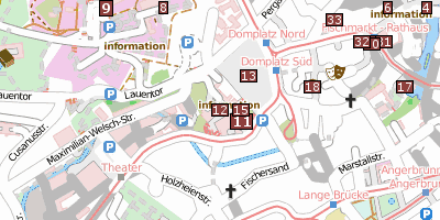 Stadtplan Severikirche 